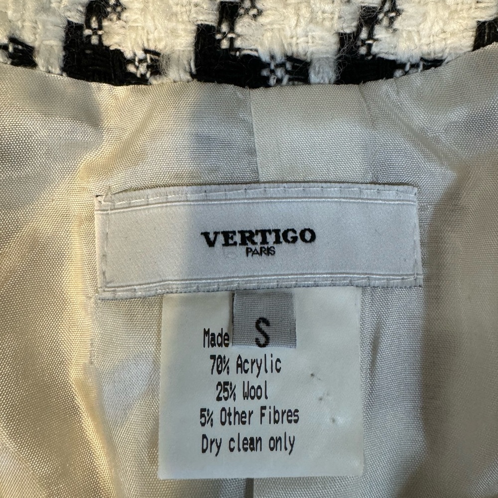 Vertigo Paris blazer sz S - Picture 8 of 9
